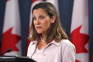 Chrystia Freeland Should Be Fired